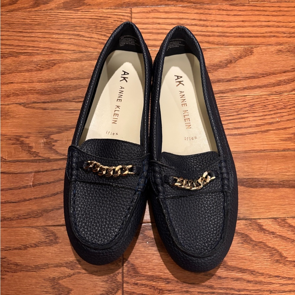 Anne Klein Women's Navy Blue Loafers